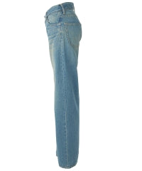 Low Rise Straight Denim Pants