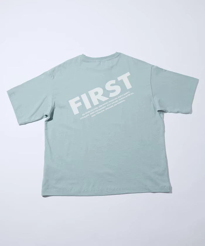 6 Ounce Front Logo Print Crew Neck T-Shirt / Back Print T-Shirt PRINT FRESH FIRST