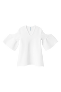 POTTERY SHORT BELL SLEEVE FLARE TOP
