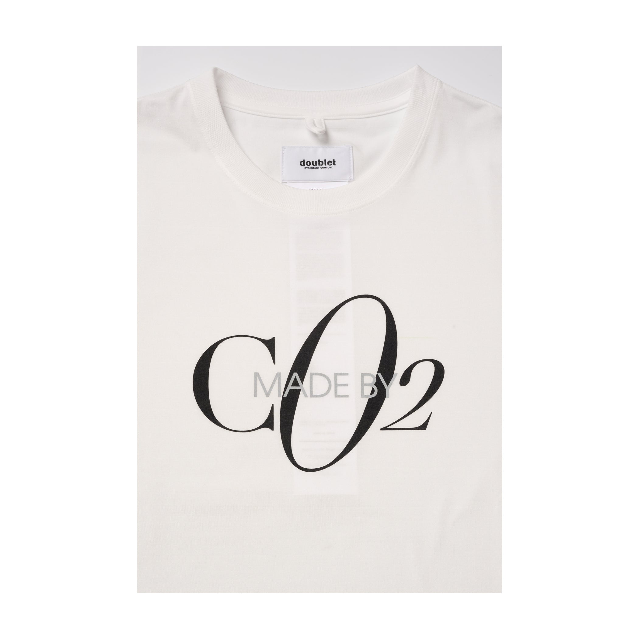 CO2 AIR YARN T-SHIRT：WHITE