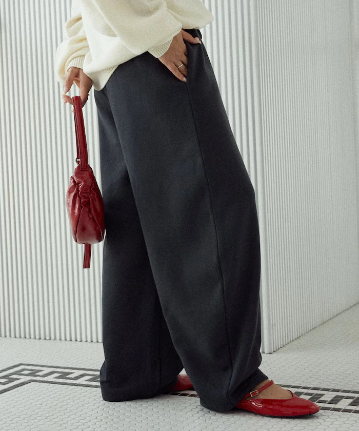 Brushed Back Sweat Curve Pants Limited Edition