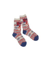 See No Evil Nordic Pattern Socks