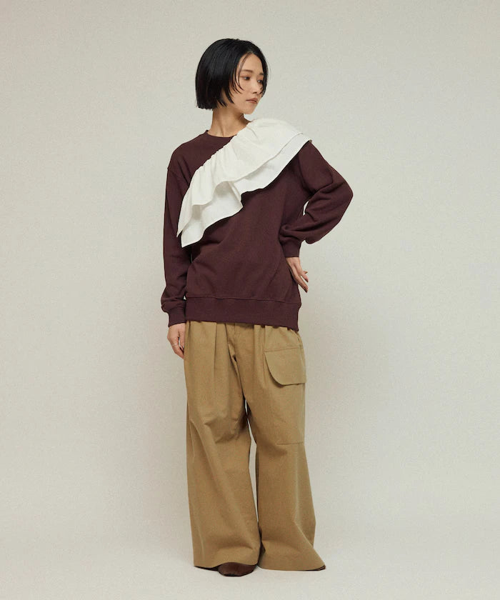 Organic Cotton Multiway Color Sweat / French Terry Sweat / Set Item