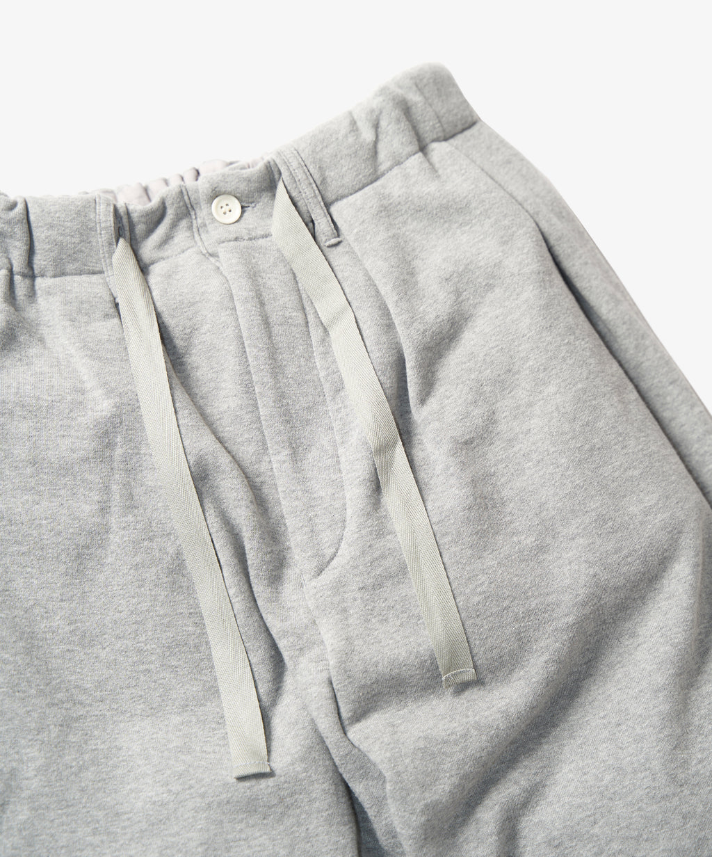 loop wheel baggy trousers