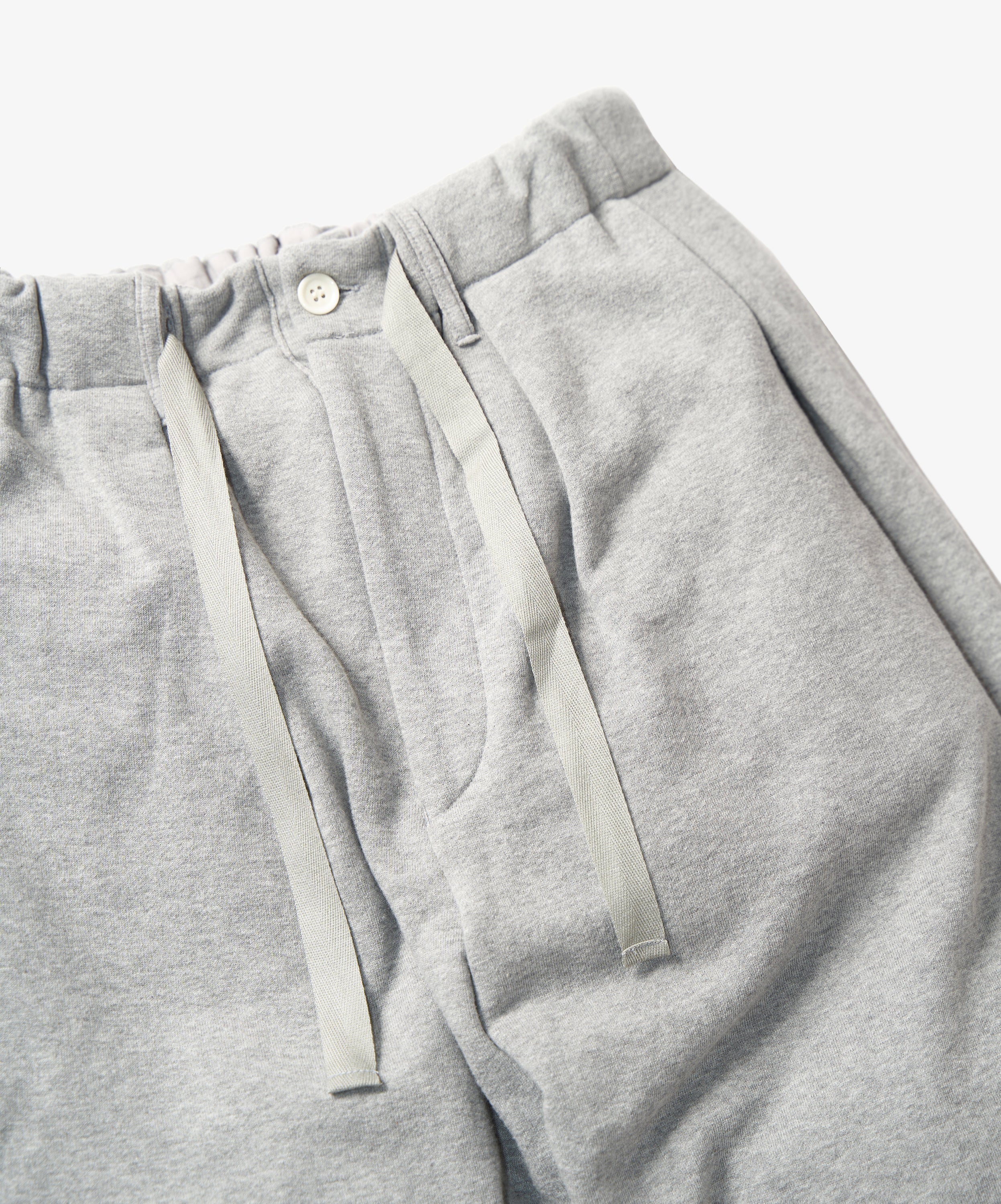 loop wheel baggy trousers