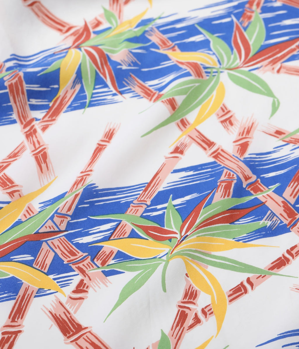 Rayon Hawaiian Shirt 'Bamboo Grasslands'