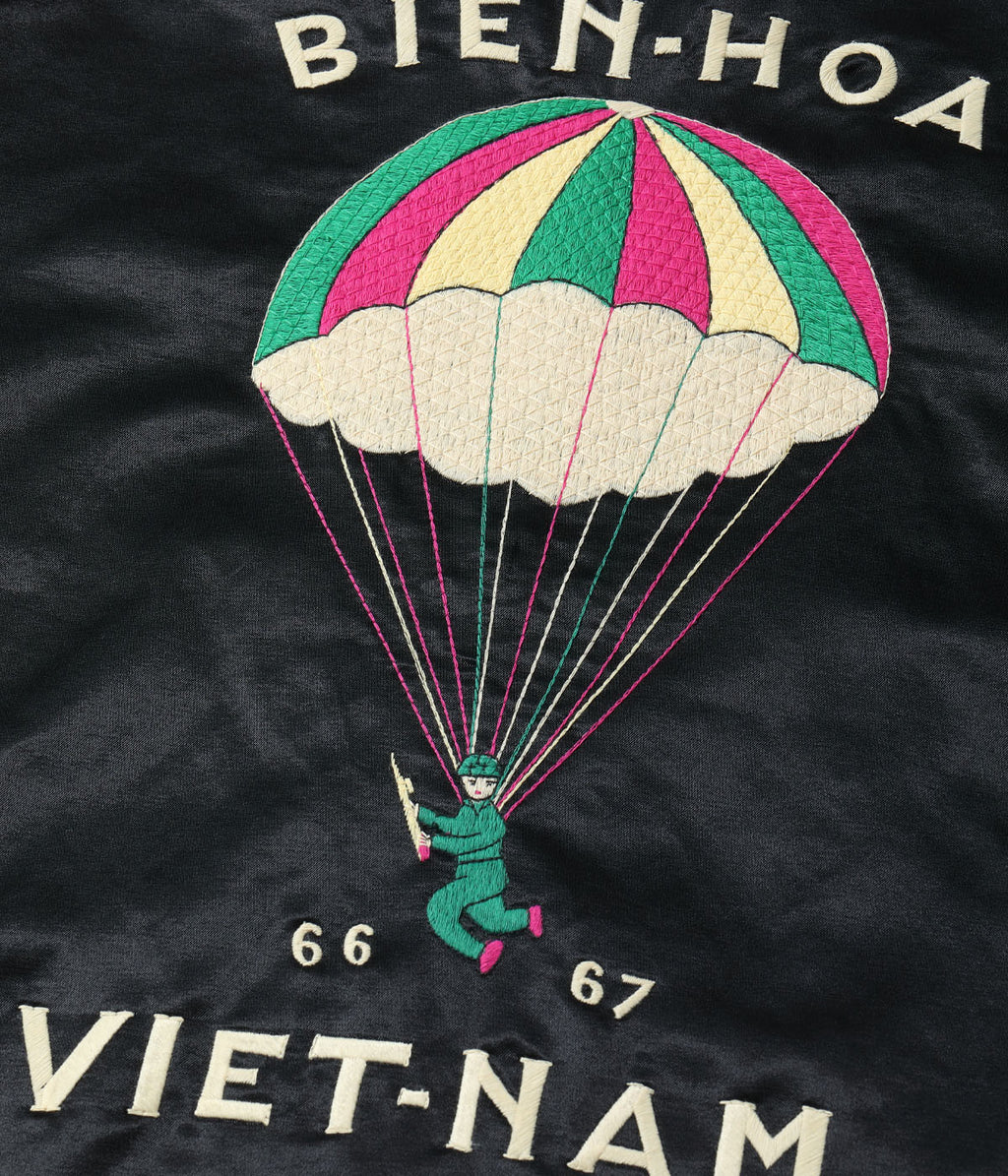 Mid 1960s Style Satin Vietnam Jacket "PARACHUTE"