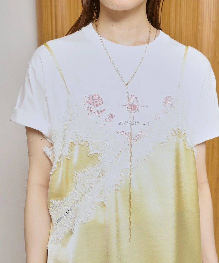 Organic Cotton Dot Graphic T-Shirt