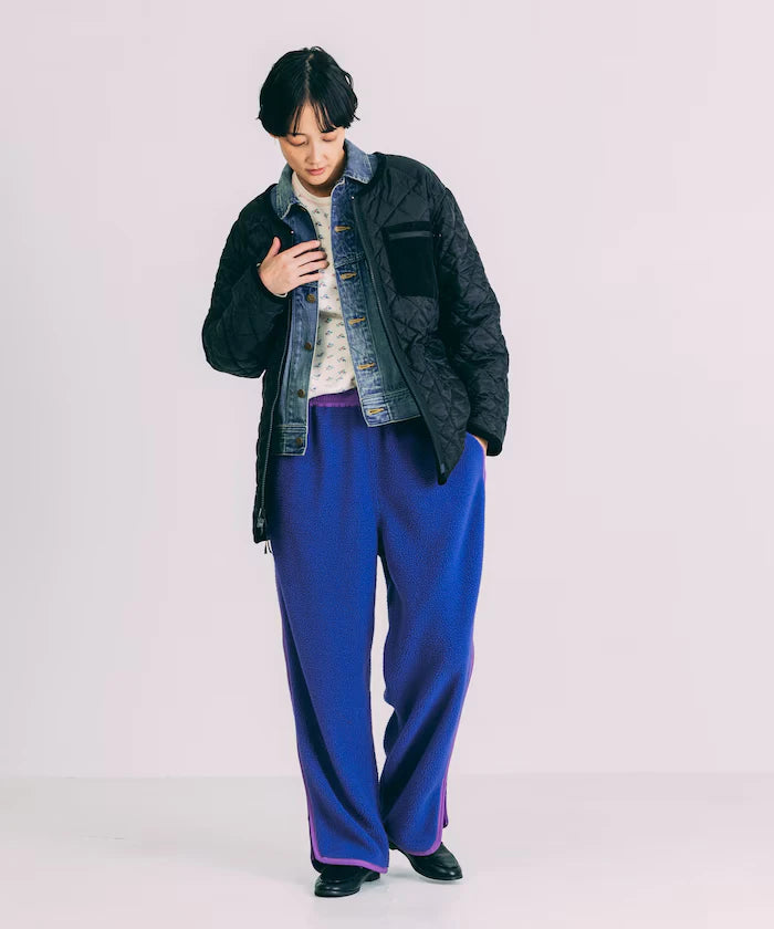 Side Zipper Fleece Pants