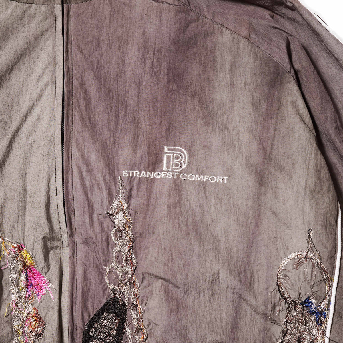 EMBROIDERED CHAIN TRACK JACKET