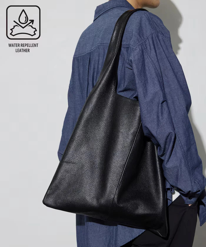 Leather Marche Bag / Leather Marche / Tote Bag / Cowhide / Water-repellent Leather