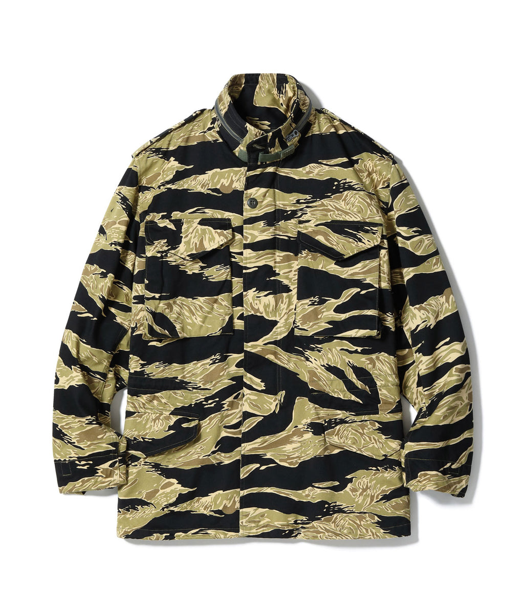Jacket, Man's Field, M-65 Tiger Camouflage Civilian Model