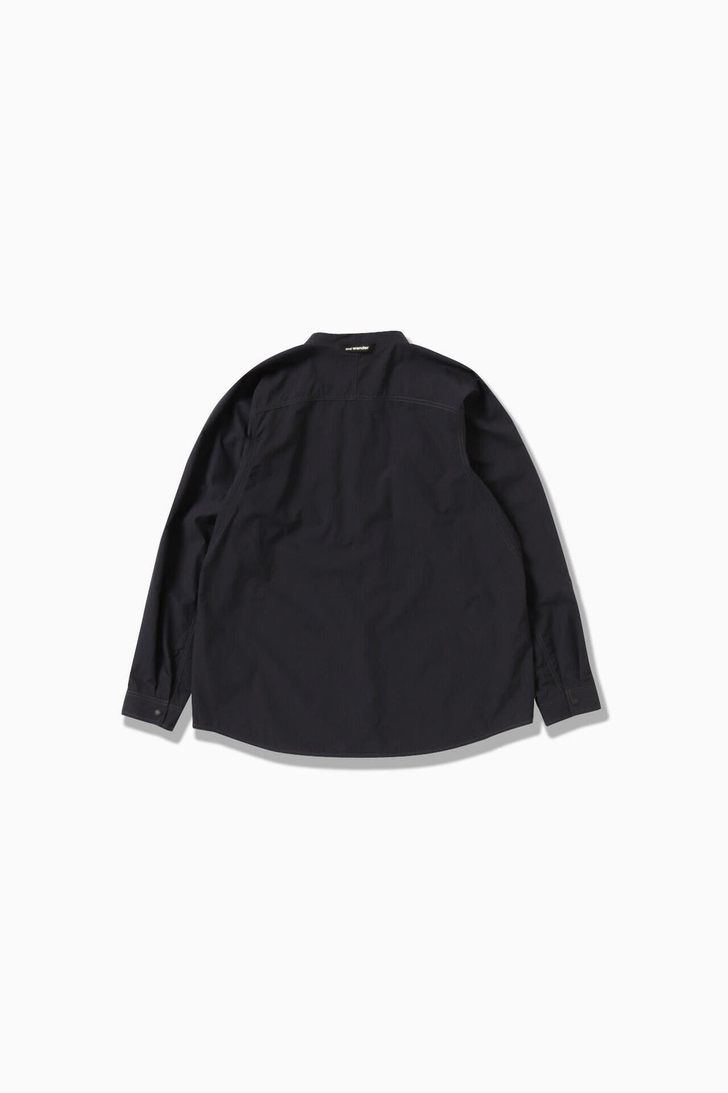 stretch rip band collar shirt