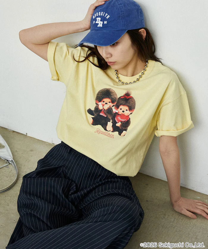 Monchhichi Front Print T-Shirt Limited Edition