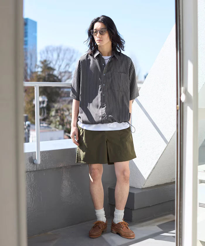 Nylon Short Length Baggy Shorts