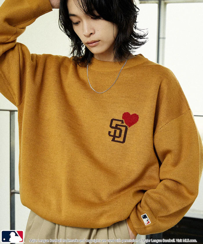 Custom HEART LOGO KNIT
