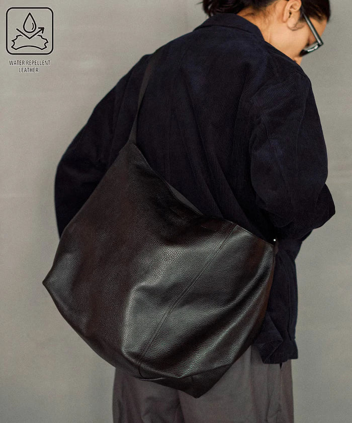 2WAY Leather Messenger Bag