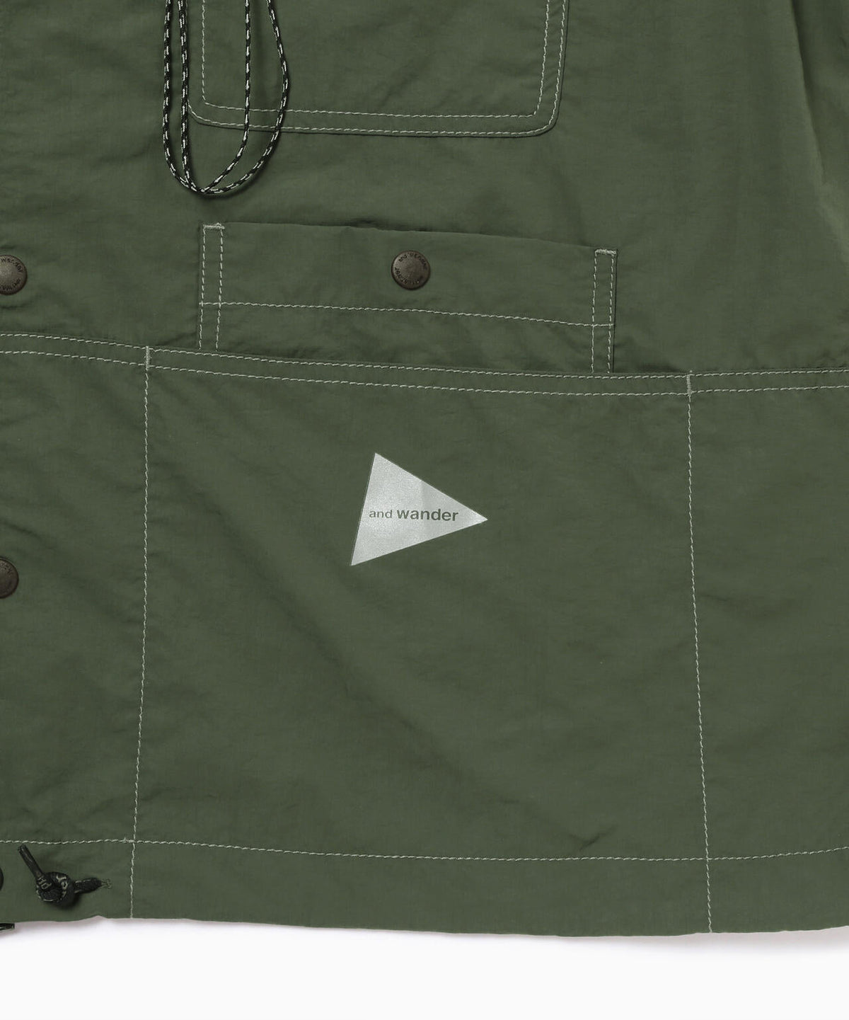 crinkled nylon shrits jacket