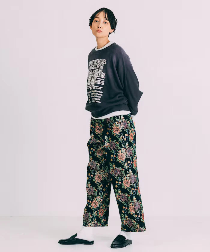 Fade Print Dolman Sweat