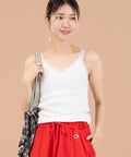 Eyelet Lace V-Neck Camisole