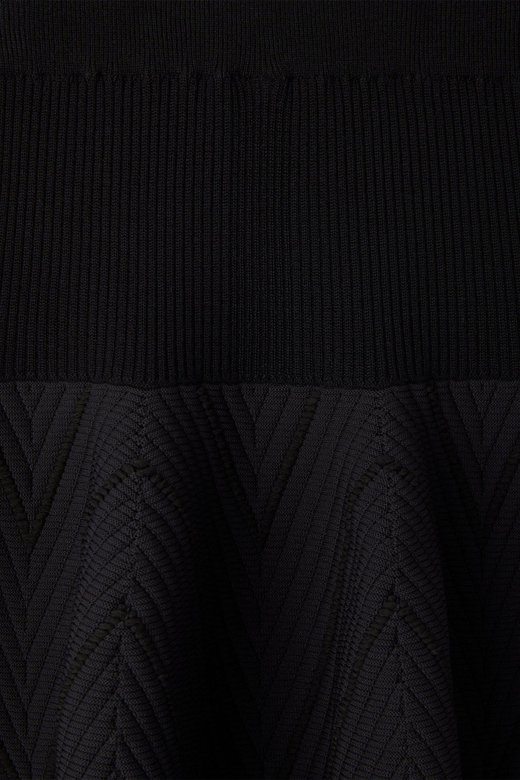 POTTERY HERRINGBONE MINI SKIRT
