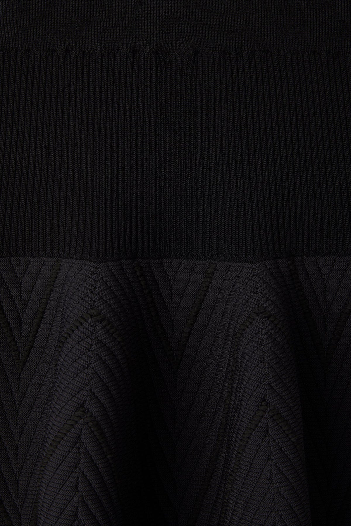 POTTERY HERRINGBONE MINI SKIRT