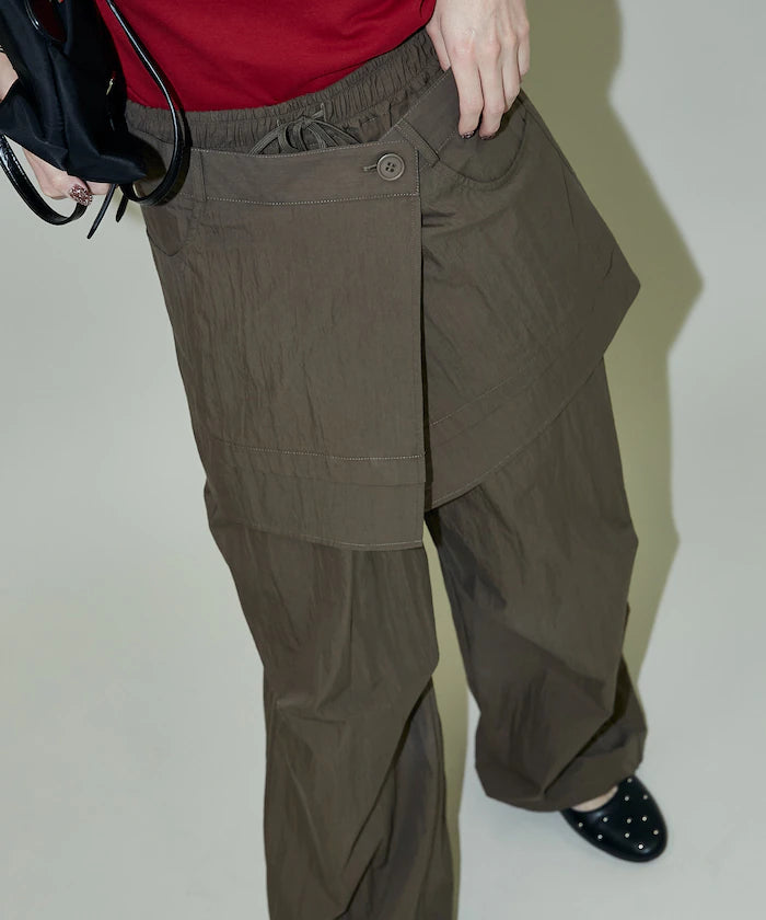 2WAY Skirt with Nylon Pants Limited Edition