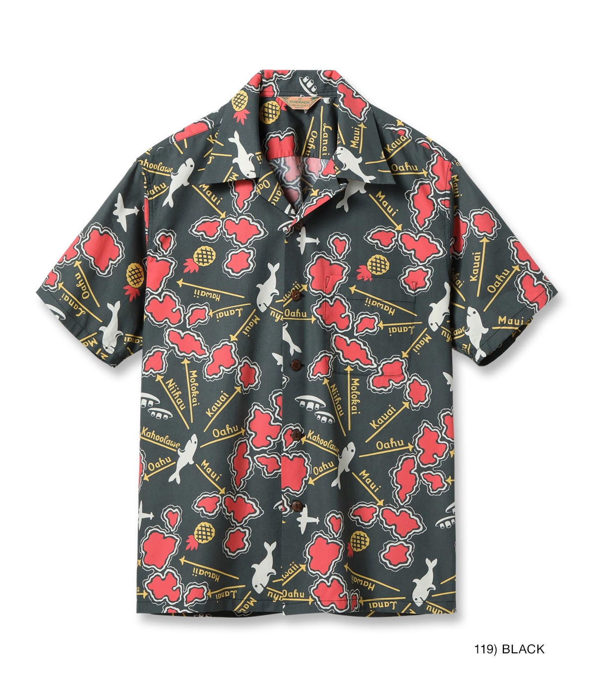 COTTON BROAD OPEN SHIRT “ROUND TRIP”