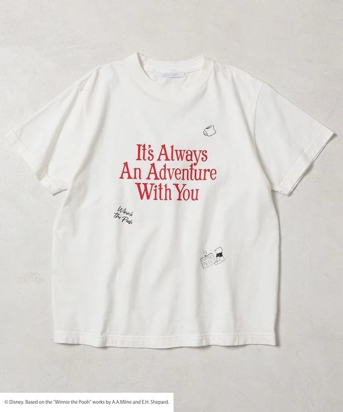Winnie-the-Pooh Message Print T-Shirt
