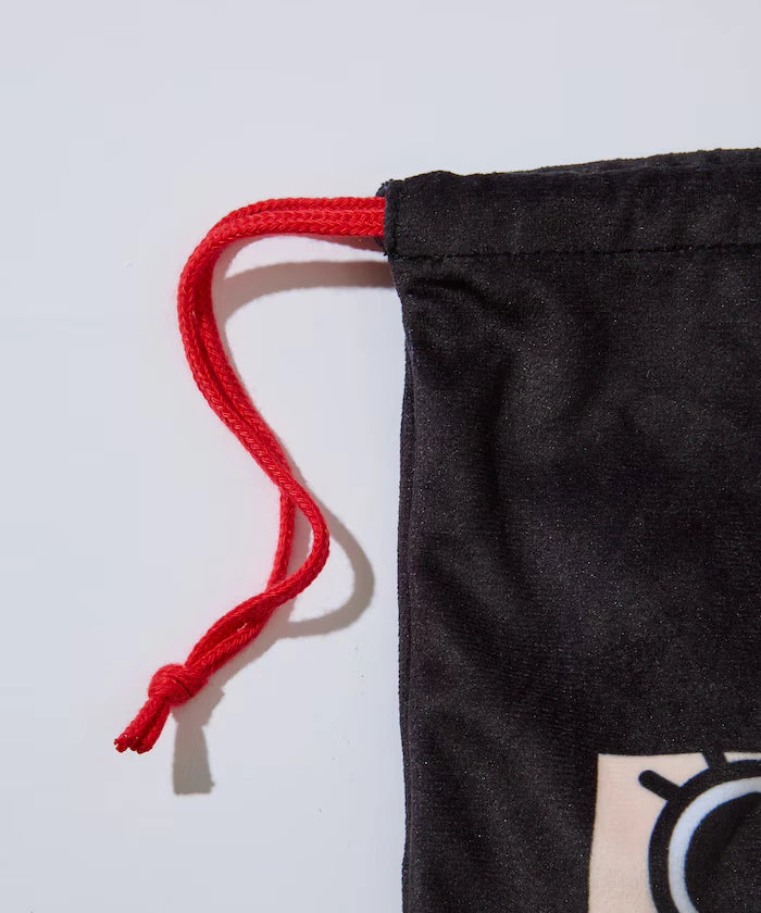 Avant Gardey Bobbed Pattern Drawstring Pouch