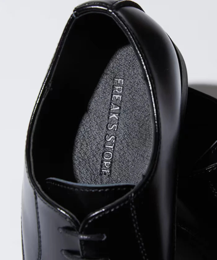 Plain-toe cow leather dress shoes [limited release]