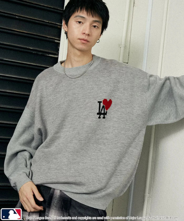 Custom HEART LOGO KNIT