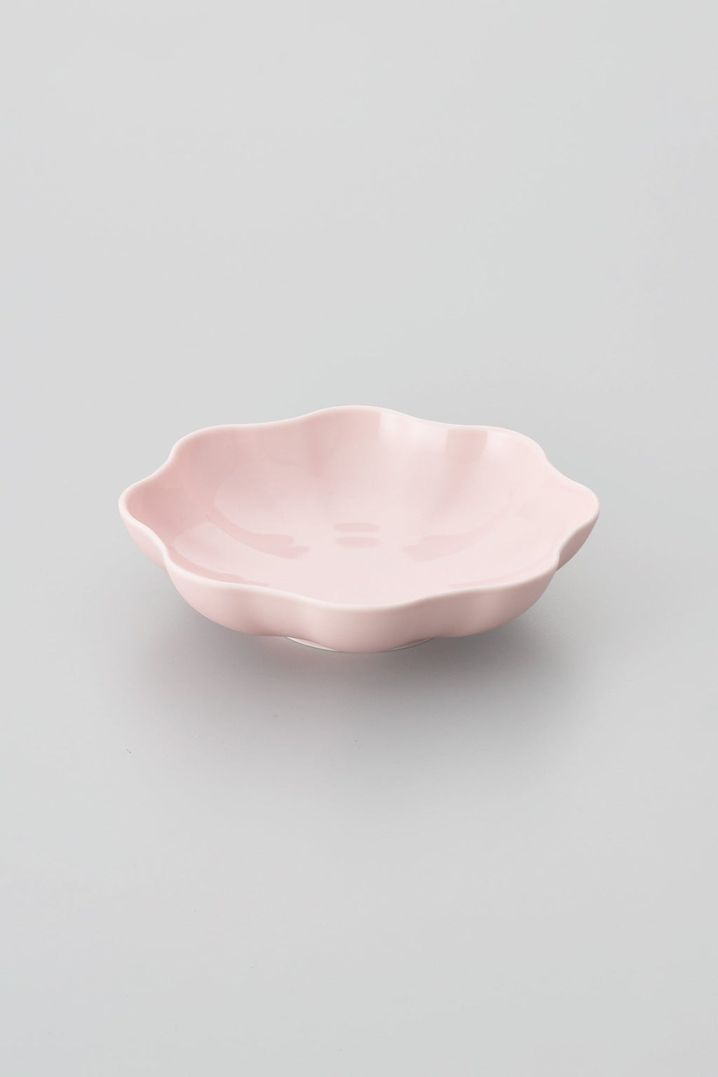PORCELAIN POTTERY BOWL MEDIUM - EGGSHELL PINK
