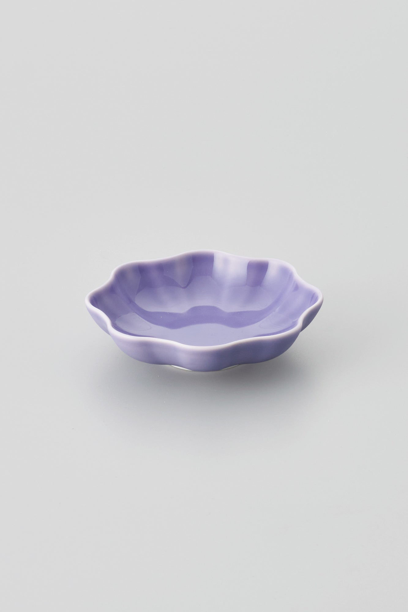 PORCELAIN POTTERY BOWL SMALL - LAVENDER FROST