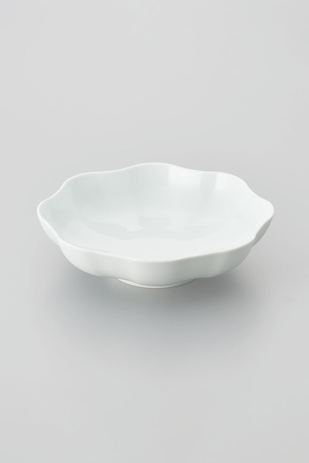 PORCELAIN POTTERY BOWL LARGE - WHITE