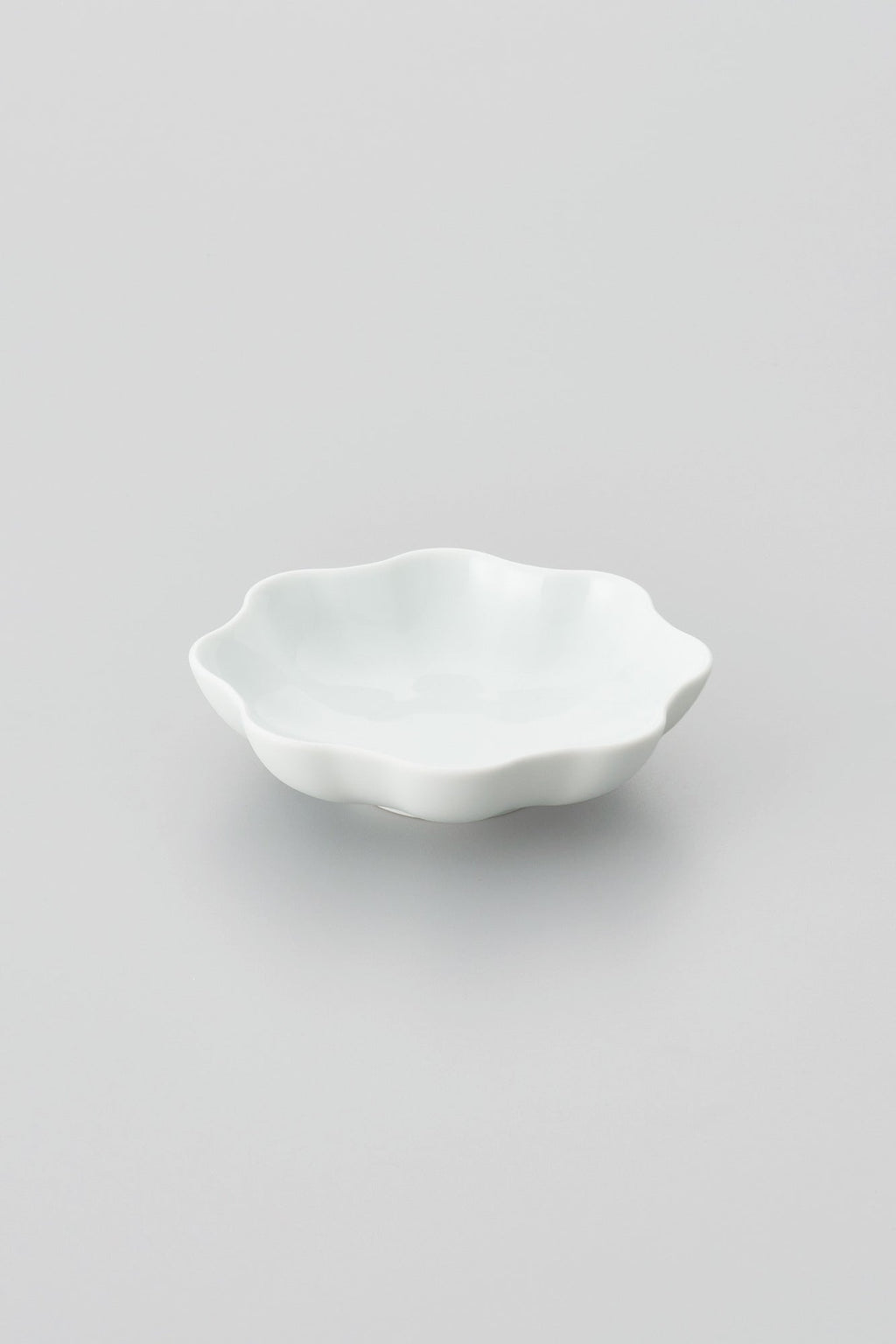 PORCELAIN POTTERY BOWL SMALL - WHITE