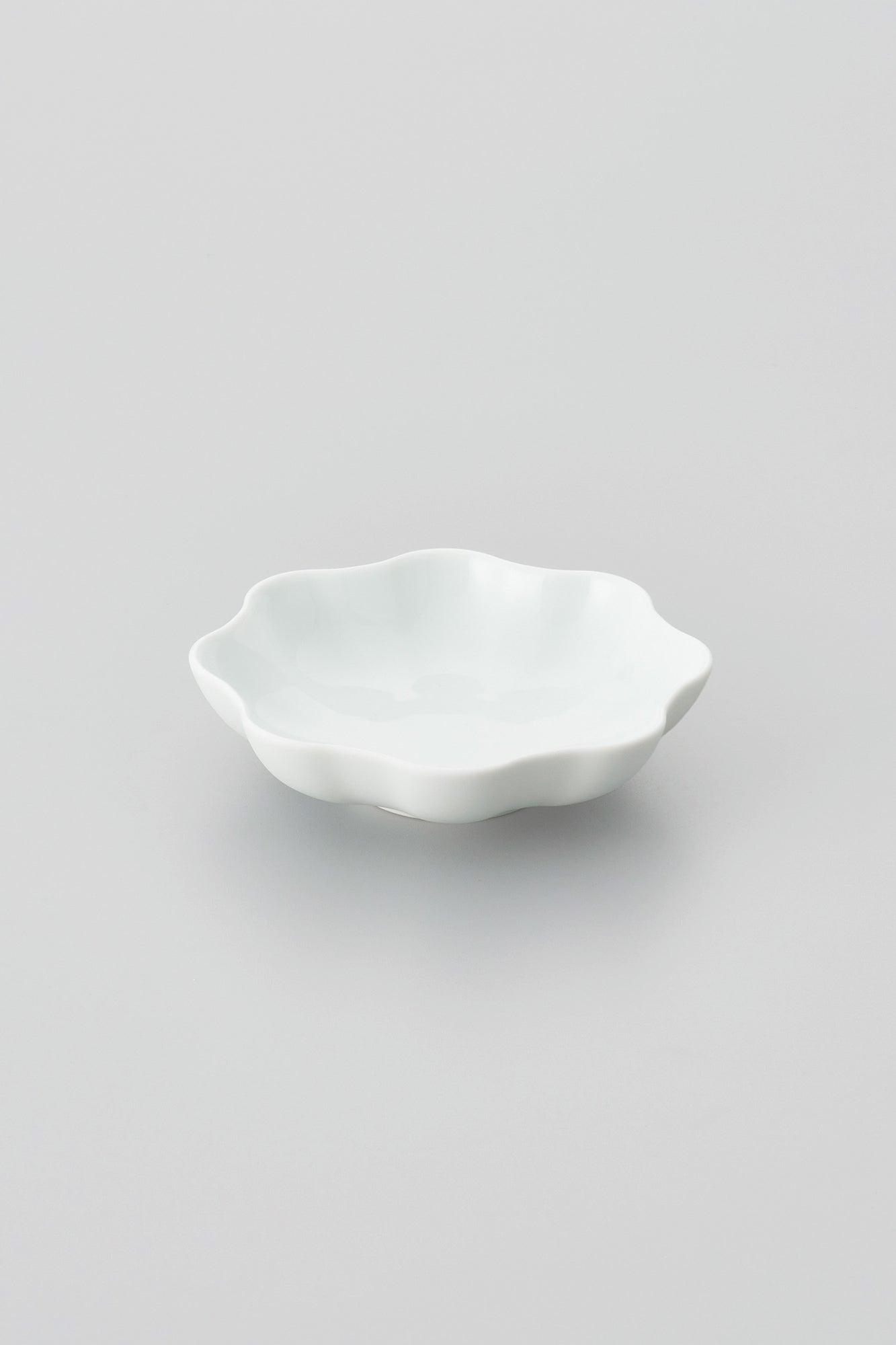 PORCELAIN POTTERY BOWL SMALL - WHITE