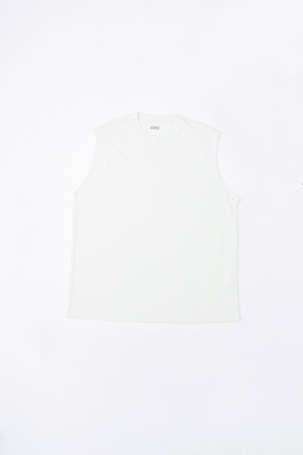 SLEEVELESS TOP - ECRU