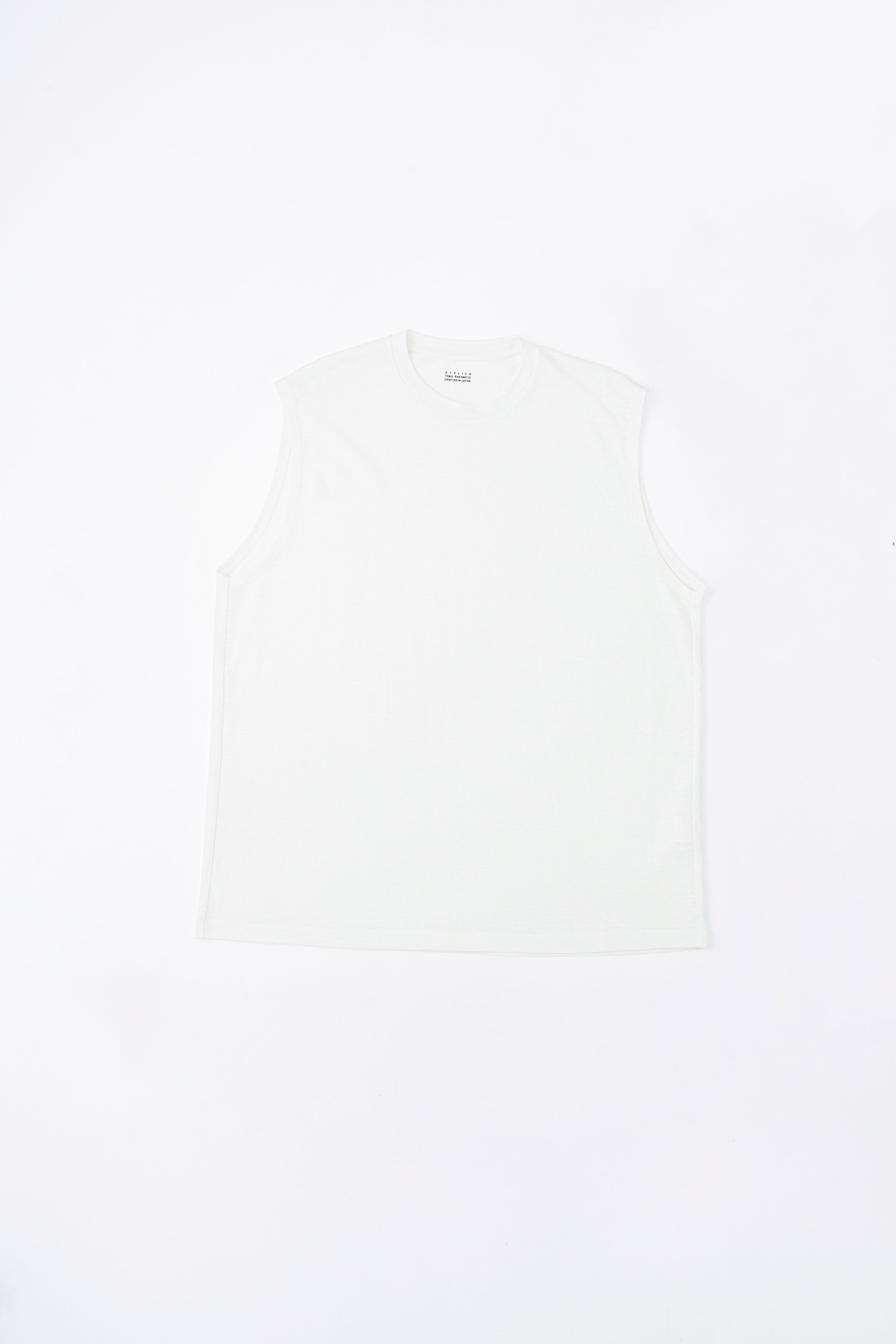 SLEEVELESS TOP - ECRU