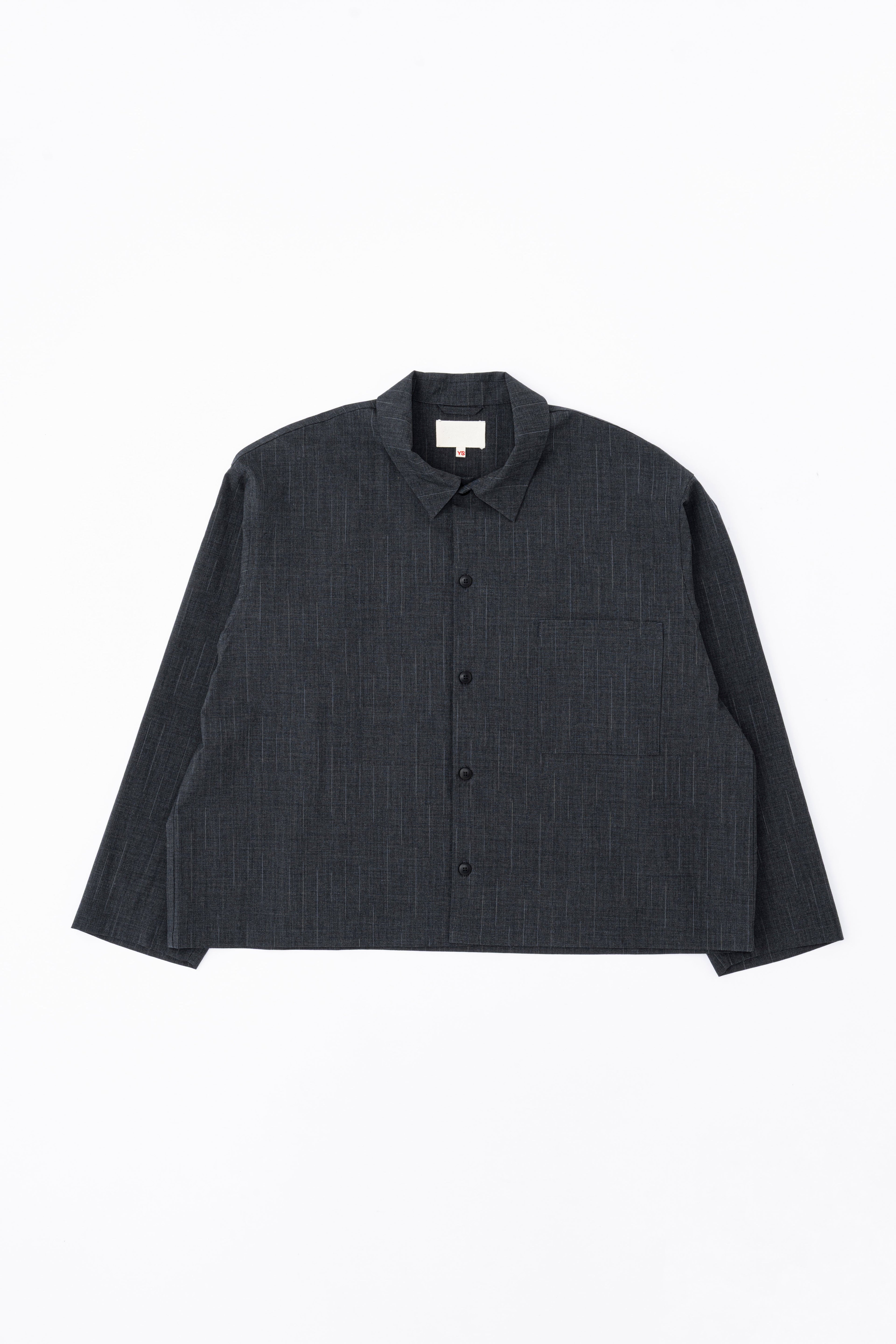 WORK BLOUSE - CHARCOAL GRAY