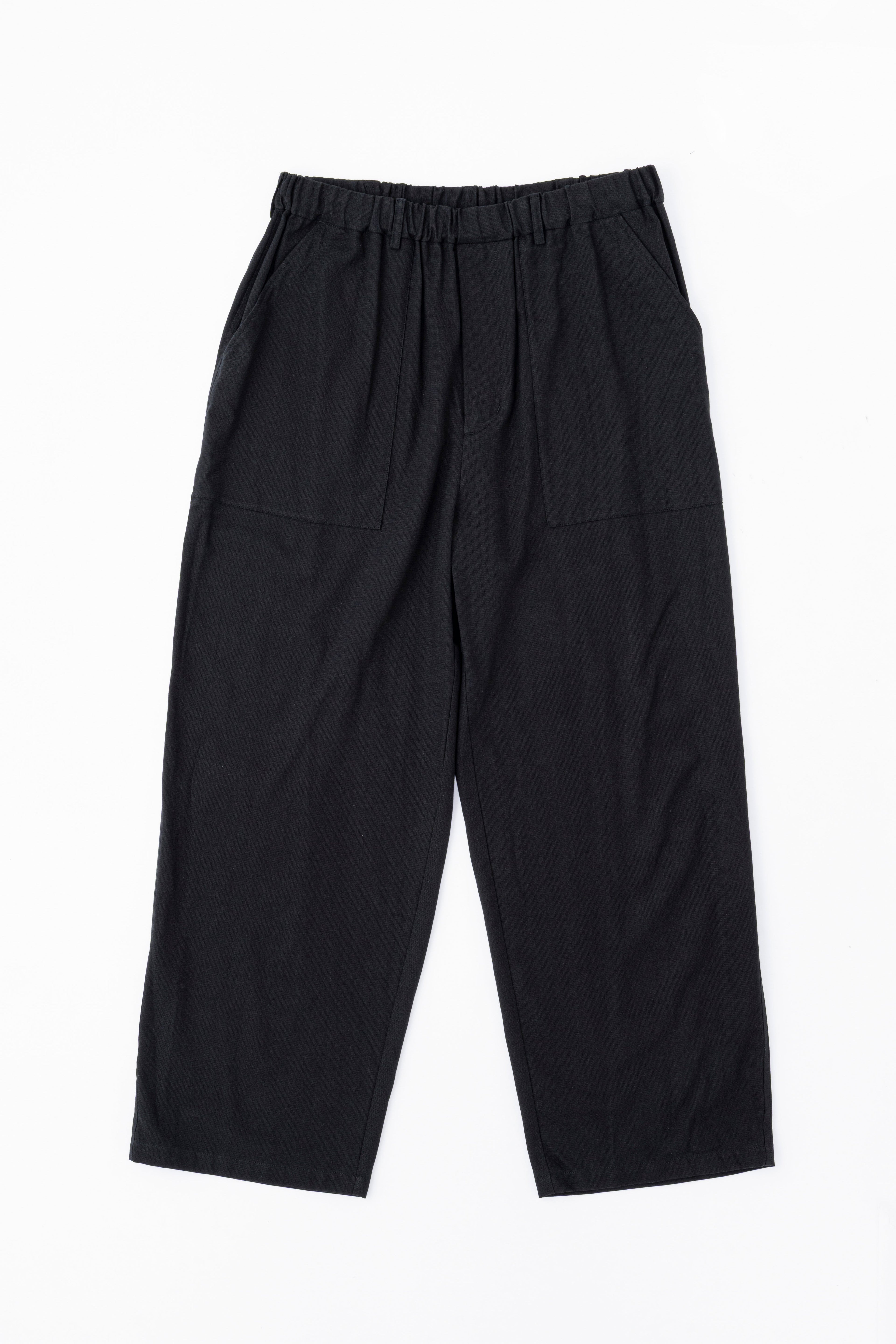 UTILITY EASY PANTS - BLACK