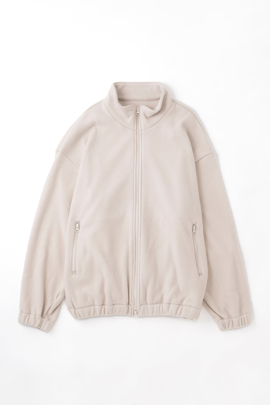 TRACK JACKET - ECRU