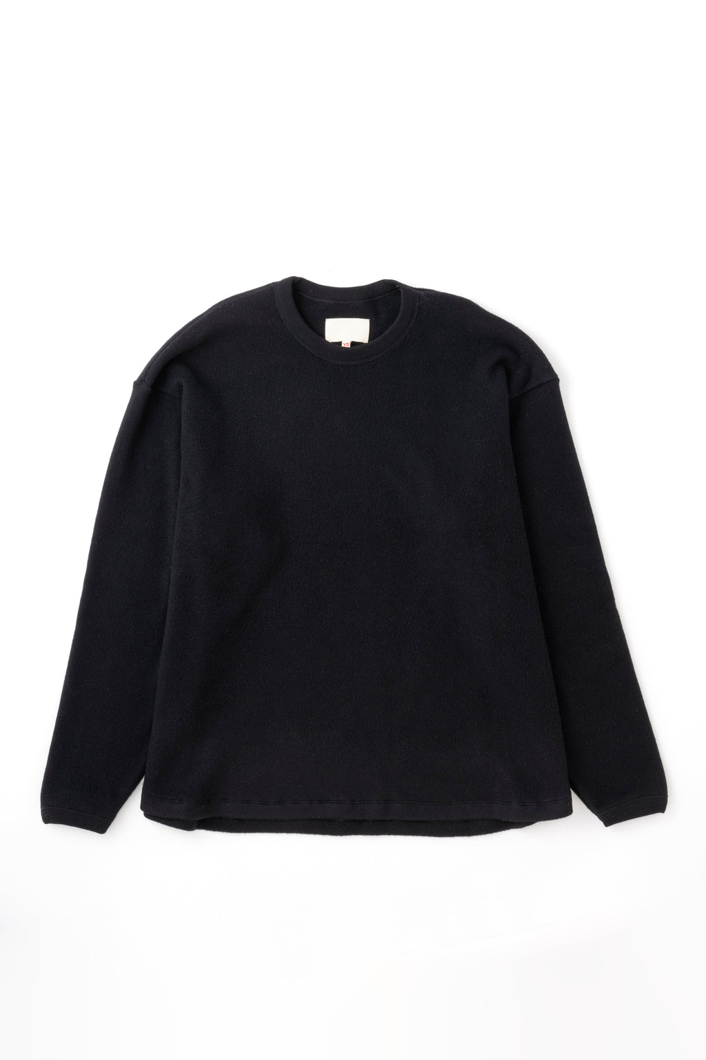 HIGH NECK PULLOVER - BLACK