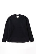 HIGH NECK PULLOVER - BLACK