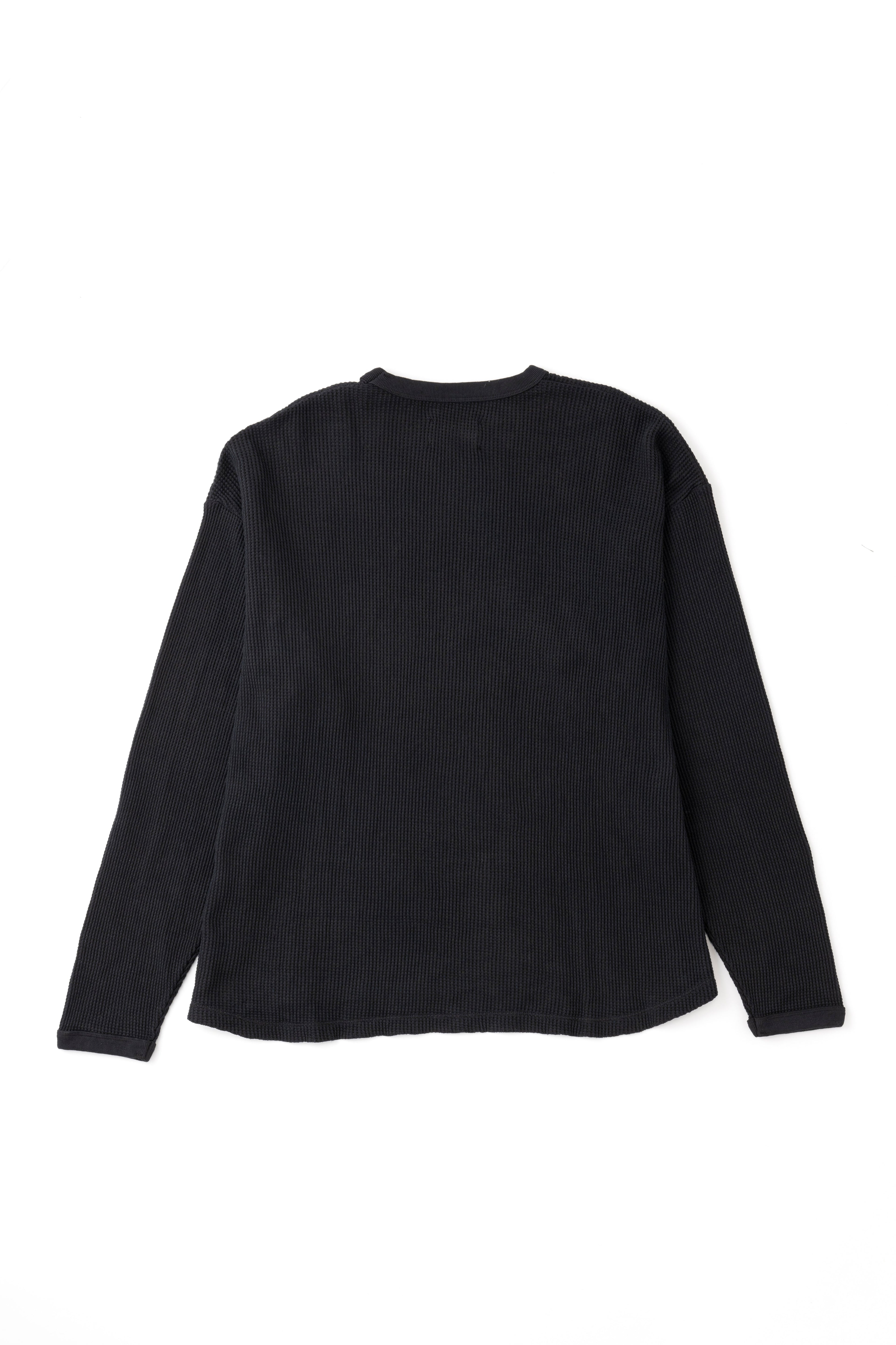 CREW NECK PULLOVER - INDIGO×SUMIINK