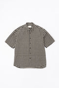 REGULAR COLLAR S/S SHIRT - GINGHAM