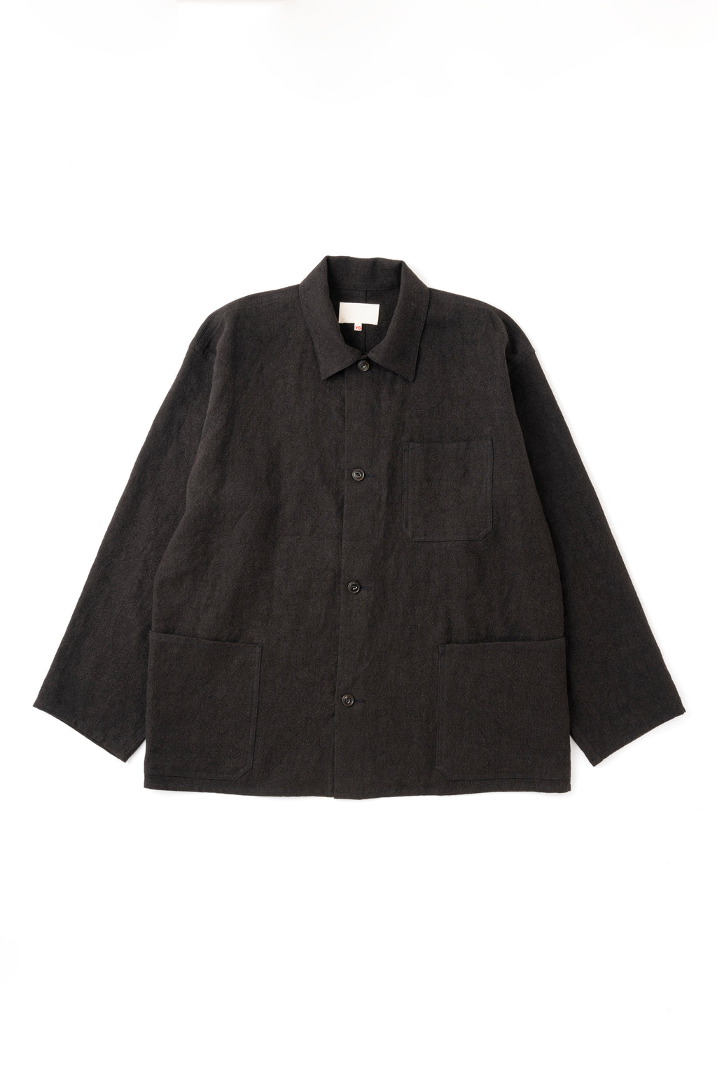PLEATS JACKET - BROWN