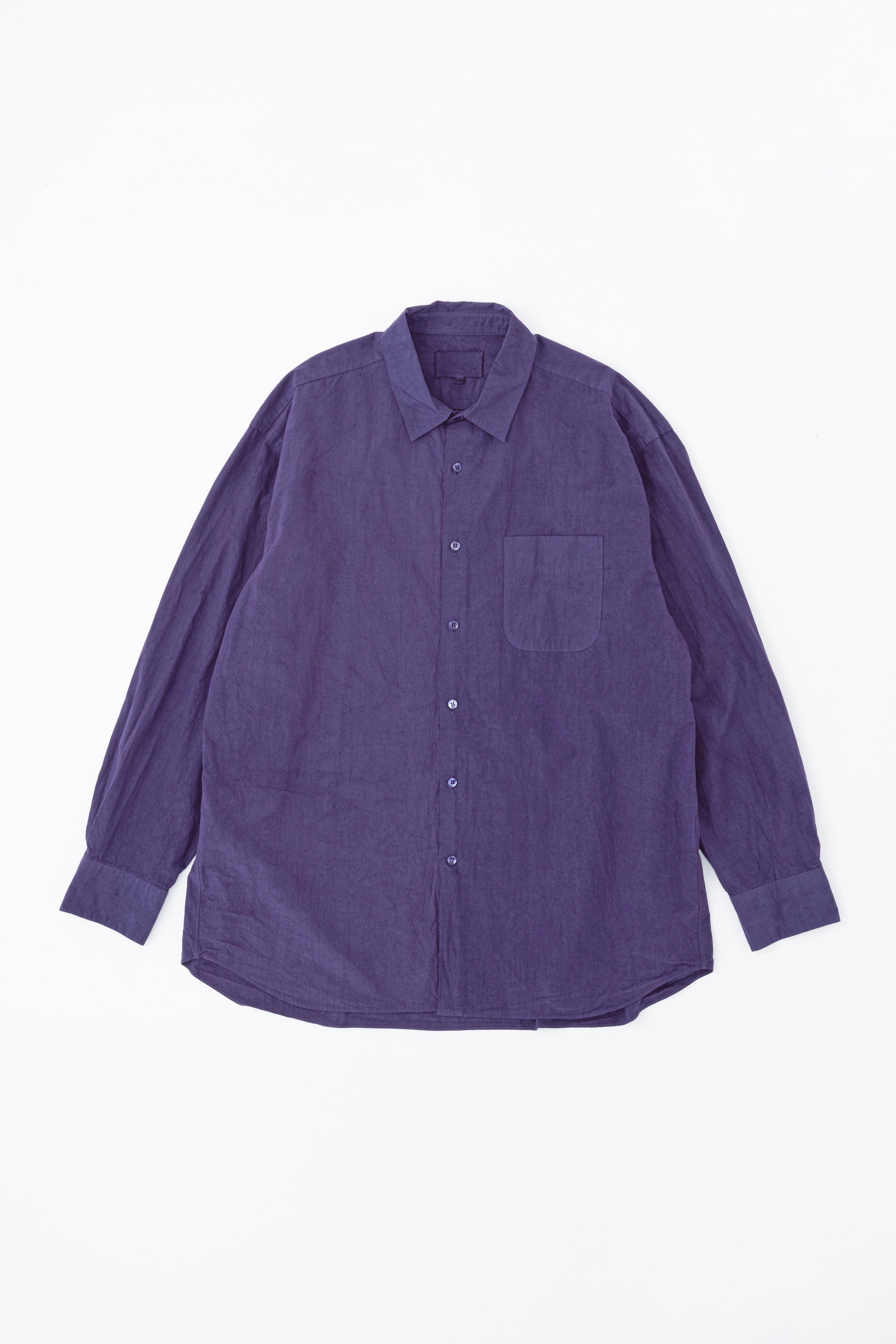 REGULAR COLLAR SHIRT - PURPLE