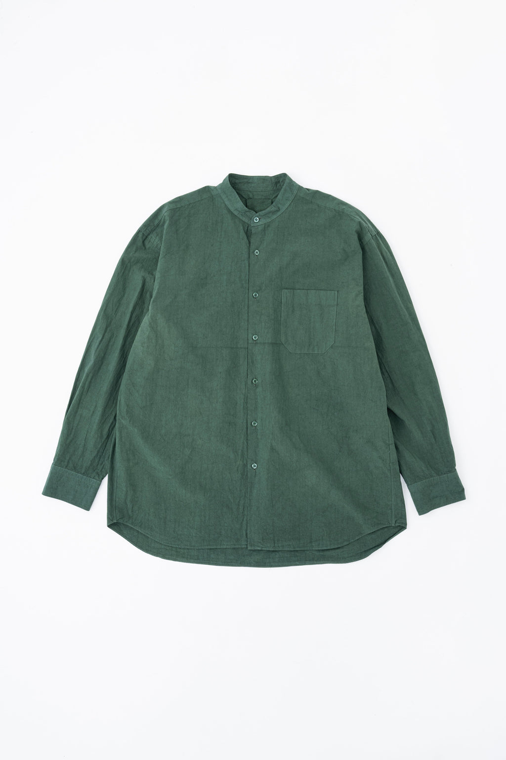 REGULAR COLLAR SHIRT - GREEN