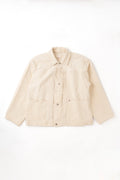 PLEATS JACKET - ECRU